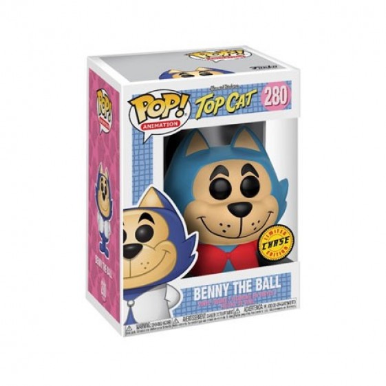Funko Pop! Animation Hanna Barbera Top Cat Benny the Ball Chase #280 Vinyl Figure