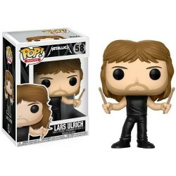 Funko Pop! Rocks Metallica Lars Ulrich #58 Vinyl Figure Funko Pop! Rocks Metallica Lars Ulrich #58 Vinyl Figure