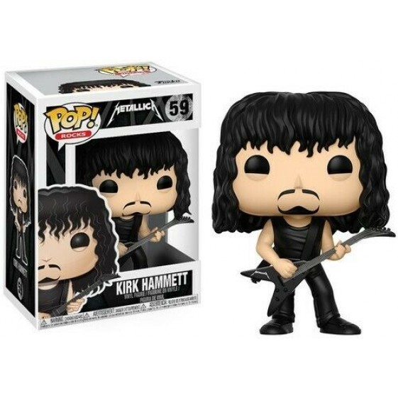 Funko Pop! Rocks Metallica Kirk Hammett #59 Vinyl Figure