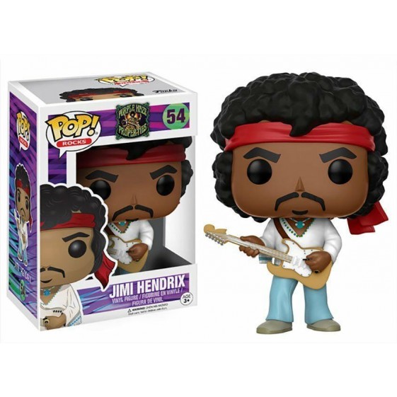 Funko Pop! Rocks Purple Haze Properties Jimi Hendrix #54 Vinyl Figure