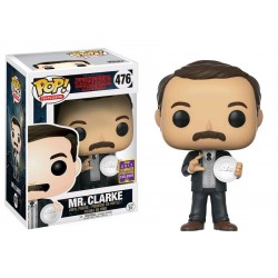 Funko Pop! Television Stranger Things Mr.Clarke 2017 Summer Convention Exclusive #476 Vinyl Figure