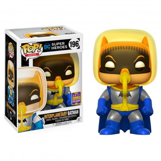 Funko Pop! DC Heroes Interplanetary Batman 2017 Summer Convention Exclusive #196 Vinyl Figure