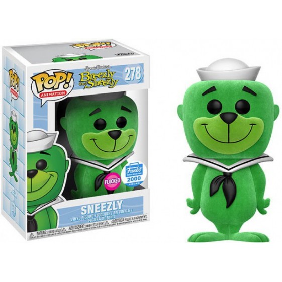 Funko Pop! Hanna Barbera Breezly and Sneezly Sneezly Flocked Funko 2000 Piece Exclusive #278 Vinyl Figure