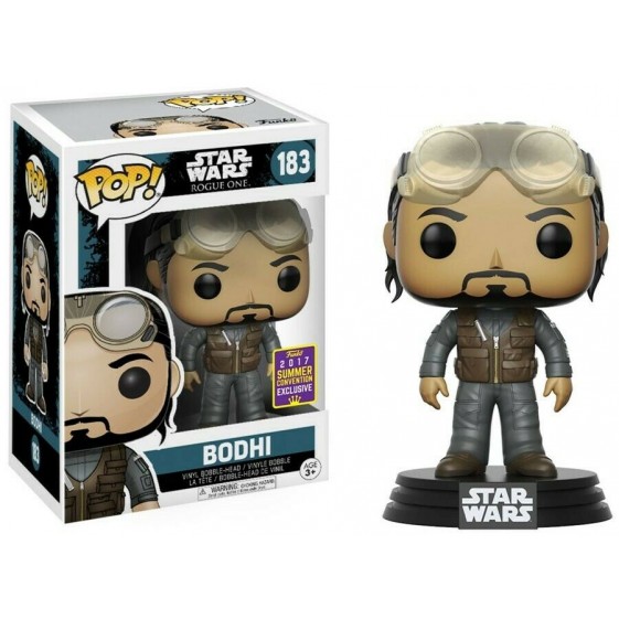 Funko Pop! Movies Star Wars Rogue One Bodhi 2017 Summer Convention Exclusive #183 Vinyl Figure