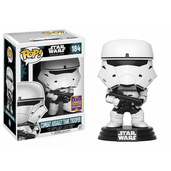 Funko Pop! Star Wars Combat Assault Tank Trooper Summer Convention Exclusive #184 Vinyl Figure