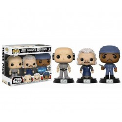 Funko Pop! Movies Star Wars Lobot, Ugnaught and Bespin Guard Walmart Exclusive Vinyl Figure Funko Pop! Movies Star Wars Lobot, Ugnaught and Bespin Guard Walmart Exclusive Vinyl Figure