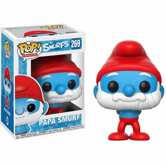 Funko Pop! The Smurfs Papa Smurf #269 Vinyl Figure