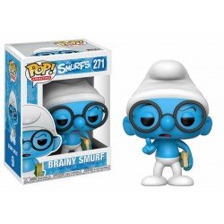 Funko Pop! The Smurfs Brainy Smurf #271 Vinyl Figure