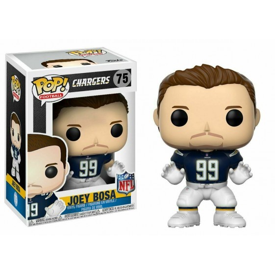 Funko Pop! NFL Chargers Joey Bosa #75 Vinyl Figure