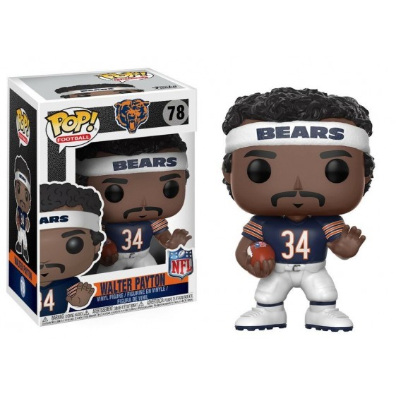 Funko Pop! NFL Chicago Bears Walter Payton (Blue Jersey) #78 Vinyl Figure