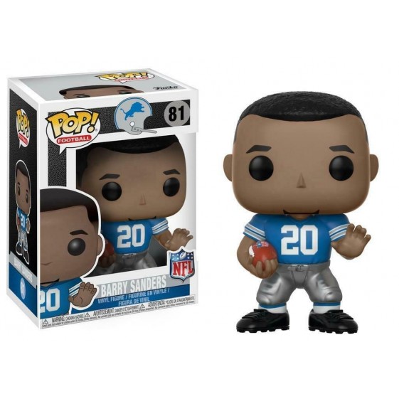 Funko Pop! NFL Detroit Lions Barry Sanders #81 Vinyl Figure