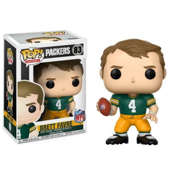 Funko Pop! NFL Greenbay Packers Brett Favre (Green Jersey) #83 Vinyl Figure