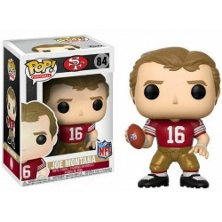 Funko Pop! NFL San Francisco 49ers Joe Montana (Red Jersey) #84 Vinyl Figure
