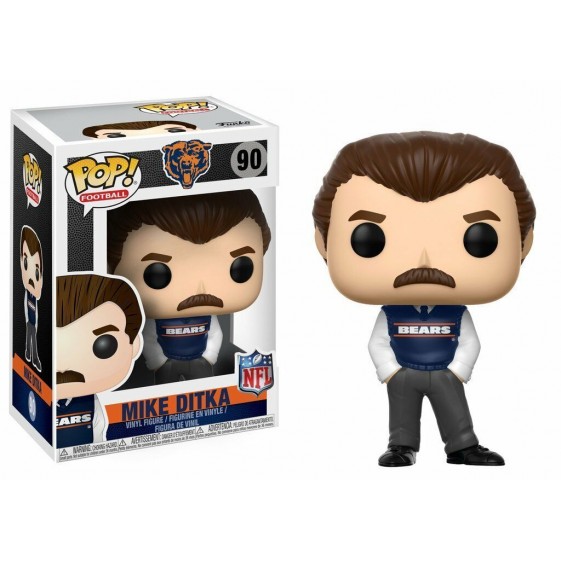 Funko Pop! NFL Chicago Bears Mike Ditka #90 Vinyl Figure