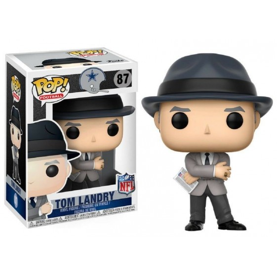 Funko Pop! NFL Dallas Cowboys Tom Landry #87 Vinyl Figure