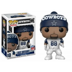 Funko Pop! NFL Dallas Cowboys Dez Bryant (White Jersey)\ #69 Vinyl Figure Funko Pop! NFL Dallas Cowboys Dez Bryant (White Jersey)\ #69 Vinyl Figure