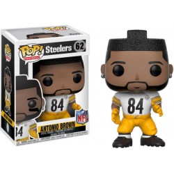 Funko Pop! NFL Steelers Antonio Brown #62 Vinyl Figure Funko Pop! NFL Steelers Antonio Brown #62 Vinyl Figure