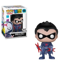 Funko Pop! Teen Titans Go Robin as Red X Unmasked BAM Exclusive #585 Vinyl Figure Funko Pop! Teen Titans Go Robin as Red X Unmasked BAM Exclusive #585 Vinyl Figure