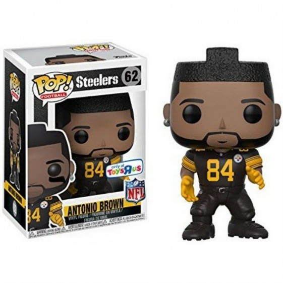 Funko Pop! NFL Steelers Antonio Brown Toys R Us Exclusive #62 Vinyl Figure