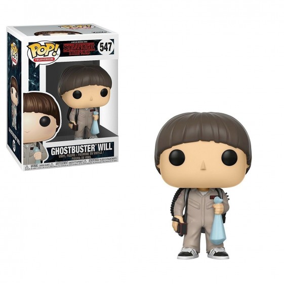 Funko Pop! Television Stranger Things Ghostbuster Will #547 Vinyl Figure