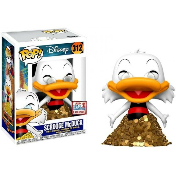 Funko Pop! Disney Scrooge McDuck Fall Convention Exclusive #312 Vinyl Figure