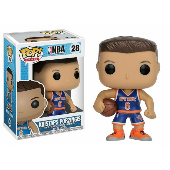 Funko Pop! NBA New York Knicks Kristaps Porzingis #28 Vinyl Figure