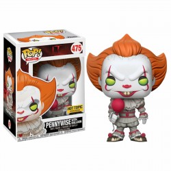 Funko Pop! Movies IT Pennywise with Ballon Hot Topic Exclusive #475 Vinyl Figure Funko Pop! Movies IT Pennywise with Ballon Hot Topic Exclusive #475 Vinyl Figure