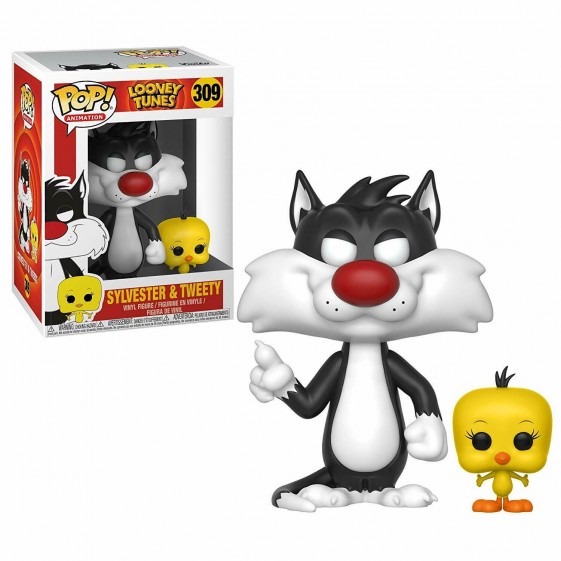 Funko Pop! Looney Tunes Sylvester and Tweety #309 Vinyl Figure