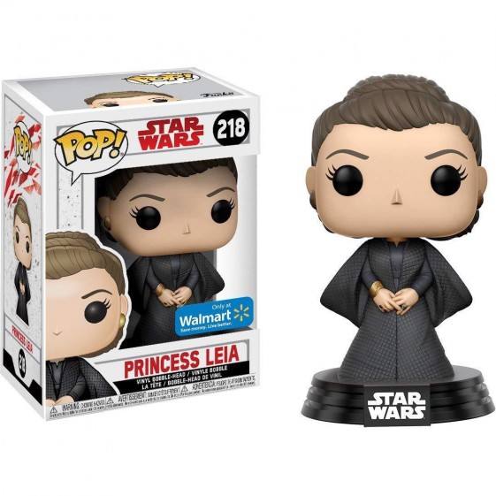 Funko Pop! Star Wars Princess Leia Walmart Exclusive #218 Vinyl Figure