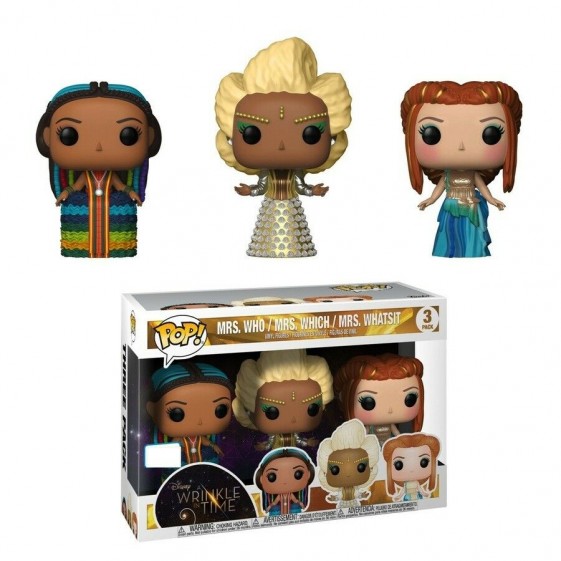 Funko Pop! Disney A Wrinkle in Time Mrs. Who, Mrs. Which, Mrs. Whatsit Barnes and Noble Exclusive Vinyl Figure