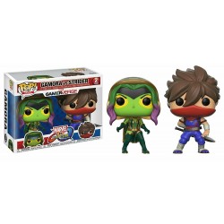 Funko Pop! Games Marvel Gamerverse Marvel vs Capcom Infinite Gamora(green) vs Strider Vinyl Figure Funko Pop! Games Marvel Gamerverse Marvel vs Capcom Infinite Gamora(green) vs Strider Vinyl Figure
