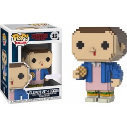 Funko Pop! Stranger Things Eleven with Eggos 8 Bit Target Exclusive #16 Vinyl Figure Funko Pop! Stranger Things Eleven with Eggos 8 Bit Target Exclusive #16 Vinyl Figure