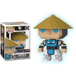 Funko Pop! Mortal Kombat X Raiden GameStop Chase Glow in the Dark Exclusive #14 Vinyl Figure