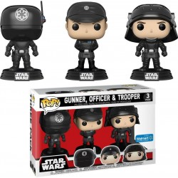 Funko Pop! Movies Star Wars Gunner, Officer and Trooper Walmart Exclusive Vinyl Figure Funko Pop! Movies Star Wars Gunner, Officer and Trooper Walmart Exclusive Vinyl Figure