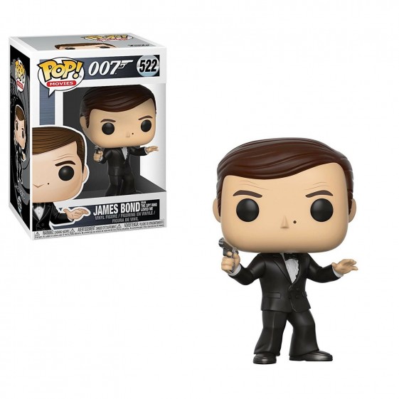 Funko Pop! Movies 007 James Bond #522 Vinyl Figure