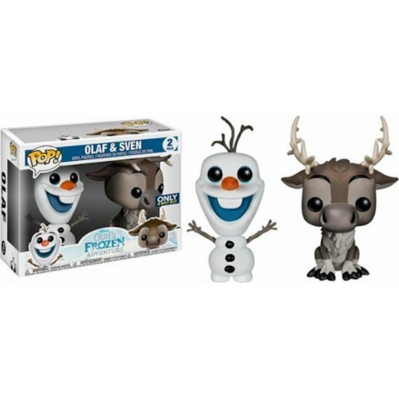 Funko Pop! Disney Olaf's Frozen Adventure Olaf and Sven Best Buy Exclusive Vinyl Figure