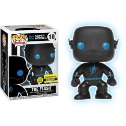 Funko Pop! DC Heroes The Flash Glow in the Dark Entertainment Earth Exclusive #10 Vinyl Figure