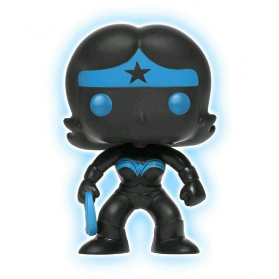 Funko Pop! DC Heroes Wonder Woman Glow in the Dark Entertainment Earth Exclusive #08 Vinyl Figure