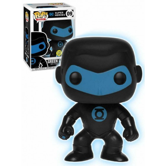 Funko Pop! DC Heroes Green Lantern Glow in the Dark Entertainment Earth Exclusive #09 Vinyl Figure