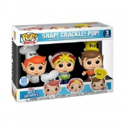 Funko Pop! Ad Icons Kellog's Rice Krispies Snap Crackle Pop Funko Limited Edition Vinyl Figure Funko Pop! Ad Icons Kellog's Rice Krispies Snap Crackle Pop Funko Limited Edition Vinyl Figure