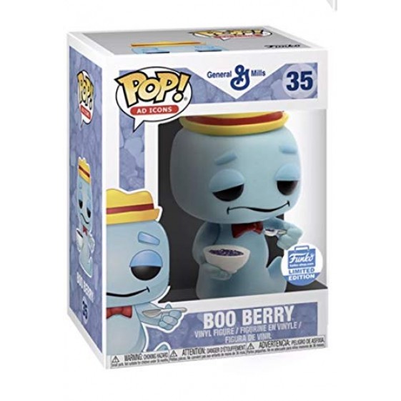 Funko Pop! Ad Icons General Mills Boo Berry Funko Limited Edition #35 Vinyl Figure