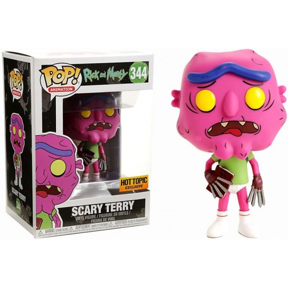 Funko Pop! Rick and Morty Scary Terry Hot Topic Exclusive #344 Vinyl Figure