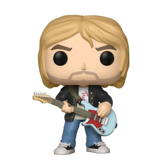 Funko Pop! Rocks Kurt Cobain Hot Topic Exclusive #66 Vinyl Figure