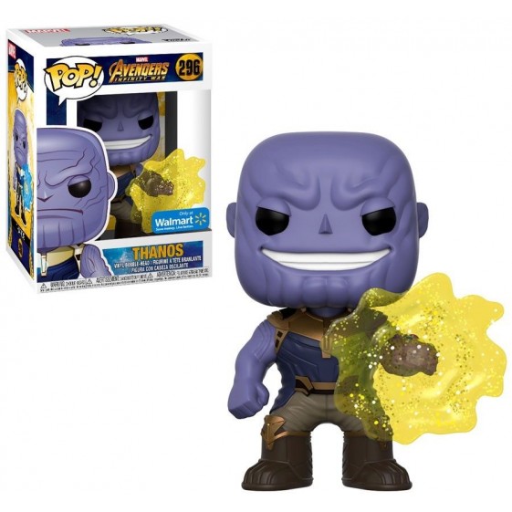 Funko Pop! Marvel Avengers Infinity War Thanos Walmart Exclusive #296 Vinyl Figure