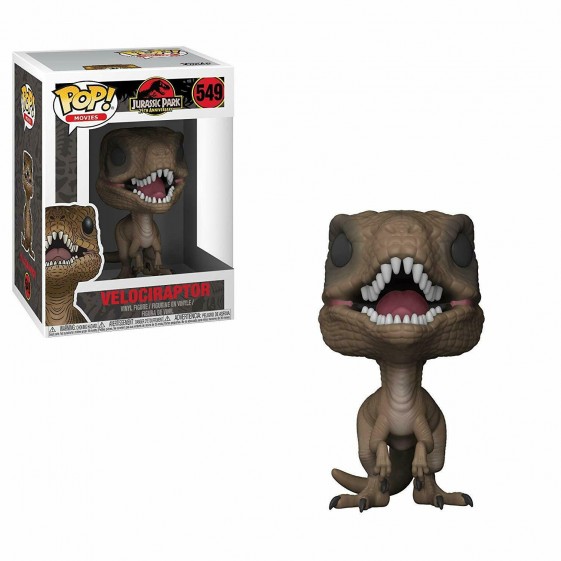 Funko Pop! Movies Jurassic Park 25th Anniversary Velociraptor #549 Vinyl Figure