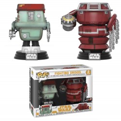 Funko Pop! Movies Star Wars Fighting Droids Game Stop Exclusive Vinyl Figure Funko Pop! Movies Star Wars Fighting Droids Game Stop Exclusive Vinyl Figure