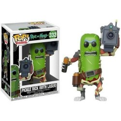 Funko Pop! Rick and Morty Pickle Rick (With Laser) #332 Vinyl Figure Funko Pop! Rick and Morty Pickle Rick (With Laser) #332 Vinyl Figure