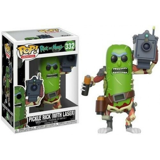 Funko Pop! Rick and Morty Pickle Rick (With Laser) #332 Vinyl Figure