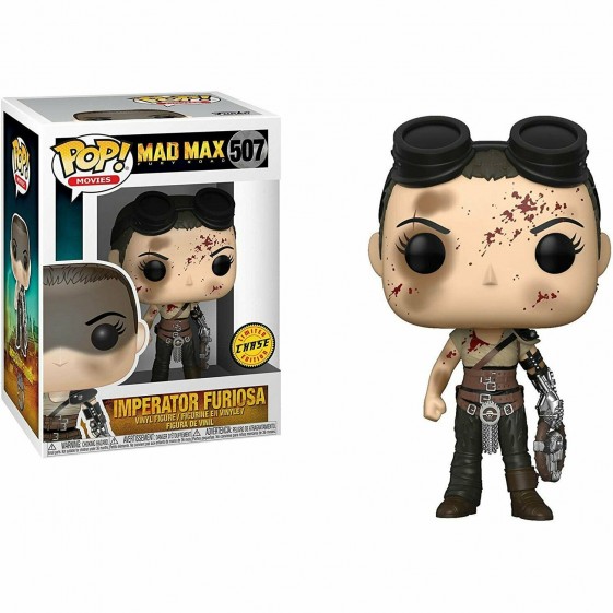 Funko Pop! Movies Mad Max Fury Road Imperator Furiosa Chase Limited Edition #507 Vinyl Figure