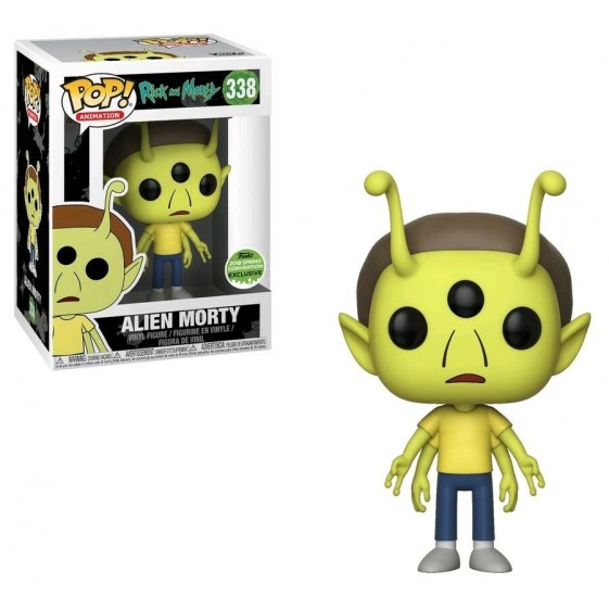 Funko Pop! Rick and Morty Alien Morty Spring Convention Exclusive #338 Vinyl Figure